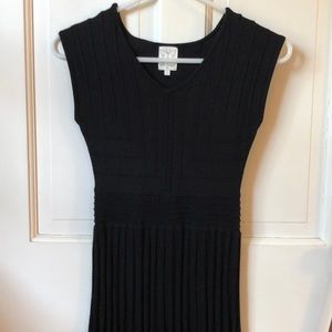 Black Patterned Dress